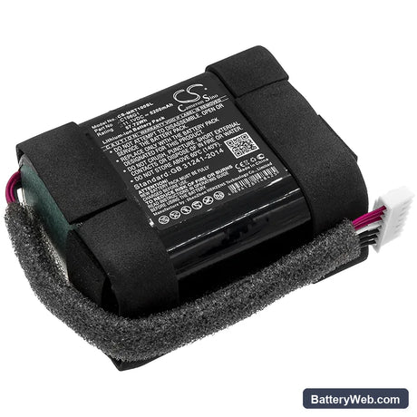 Marshall Tufton Replacement Battery, 11.1V, 5200mAh, Li-ion 1