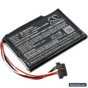 Magellan RoadMate RV 9490T-LMB Replacement Battery, 3.7V, 1100mAh, Li-ion 1