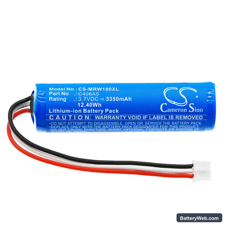 Marshall Willen Replacement Battery, 3.7V, 3350mAh, Li-ion 3