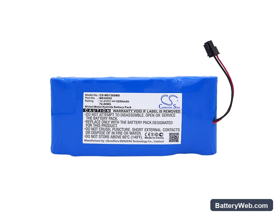 Drager Drager Infinity Monitor Gamma Replacement Battery, 14.4V, 5200mAh, Li-ion 5