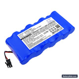 Critikon Systems Dinamap Plus 8710 Replacement Battery, 14.4V, 6800mAh, Li-ion 1