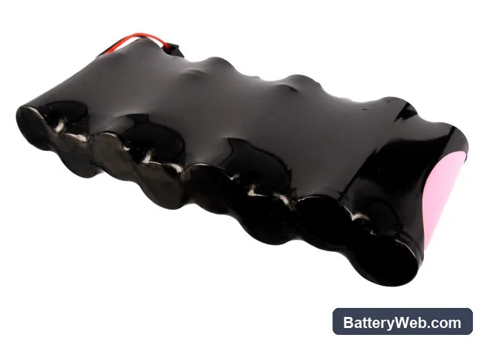 Siemens Drager MS14490 Replacement Battery, 14.4V, 5200mAh, Li-ion 4