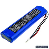 Micronix MSA338 Replacement Battery, 4.8V, 4000mAh, Ni-MH 1