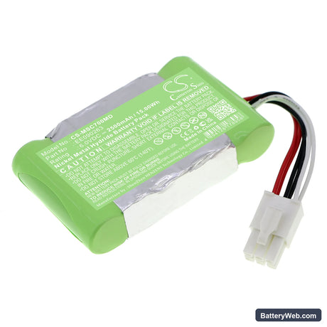 Siemens SC7000 Patient monitor Replacement Battery, 6V, 2500mAh, Ni-MH 1