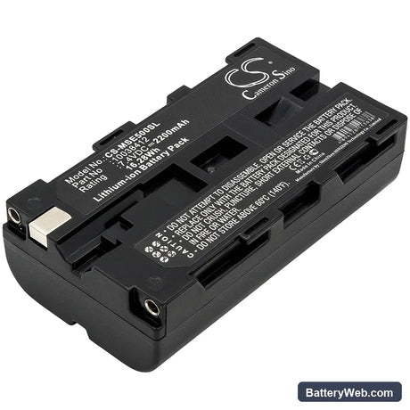 ICCNexergy 5000 Replacement Battery, 7.4V, 2200mAh, Li-ion 1
