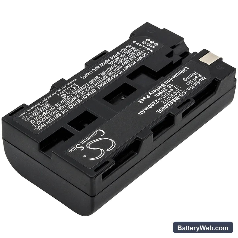 ICCNexergy 5000 Replacement Battery, 7.4V, 2200mAh, Li-ion 2