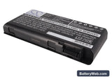 Medion Erazer X6813 Replacement Battery, 11.1V, 6600mAh, Li-ion 1