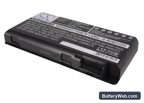 Medion Erazer X6813 Replacement Battery, 11.1V, 6600mAh, Li-ion 1