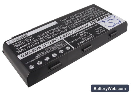 Medion Erazer X6813 Replacement Battery, 11.1V, 6600mAh, Li-ion 2