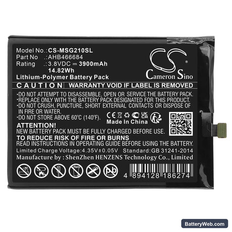 Meder SmartGuide 2 Replacement Battery, 3.8V, 3900mAh, Li-Polymer 3