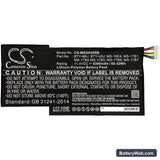 MSI GS63 7RE Stealth Pro Replacement Battery, 11.4V, 5300mAh, Li-Polymer 3
