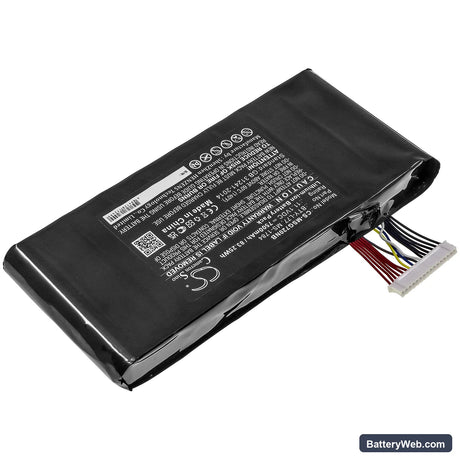 MSI GT72 6QDG16H21 Replacement Battery, 11.1V, 7500mAh, Li-ion 2