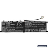 MSI Gs66 Stealth Replacement Battery, 15.2V, 5900mAh, Li-Polymer 3
