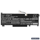 MSI Bravo 15 B5DD-007XES Replacement Battery, 11.4V, 4500mAh, Li-Polymer 3
