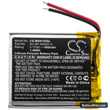 Monster Ncredible Ntune Replacement Battery, 3.7V, 400mAh, Li-Polymer 3