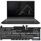 MSI GSP14 Replacement Battery, 11.4V, 4400mAh, Li-Polymer 5