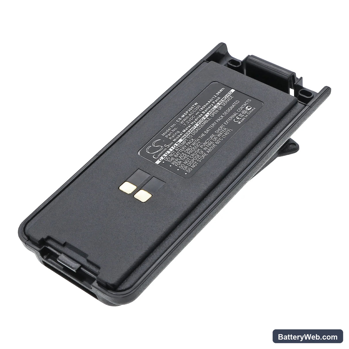 Maxon SP300 Replacement Battery, 7.2V, 1800mAh, Ni-MH 1