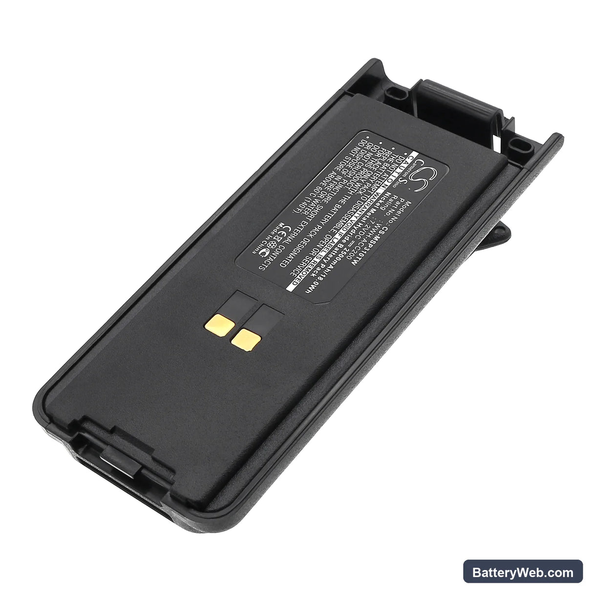 Maxon SP300 Replacement Battery, 7.2V, 2500mAh, Ni-MH 2