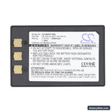 Metrologic SP5700 Optimus PDA Replacement Battery, 3.6V, 2000mAh, Li-ion 5