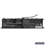 MSI GP66 Replacement Battery, 15.2V, 4100mAh, Li-Polymer 3