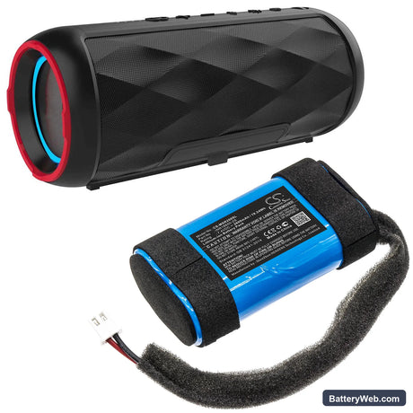 Monster Rove 2 Replacement Battery, 7.4V, 2600mAh, Li-ion 6