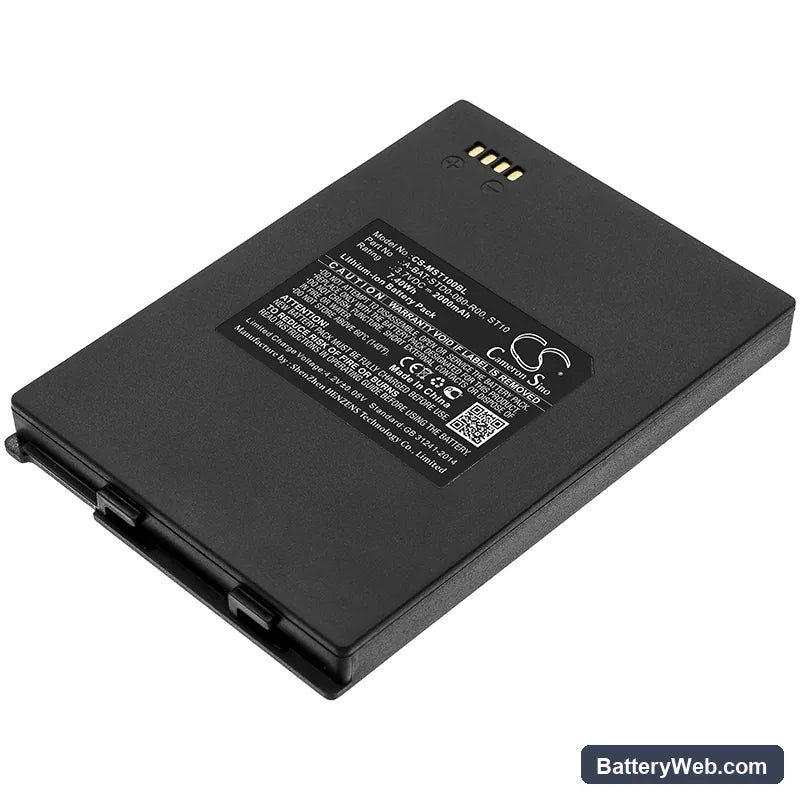 M3 Mobile Smart Replacement Battery, 3.7V, 2000mAh, Li-ion 1