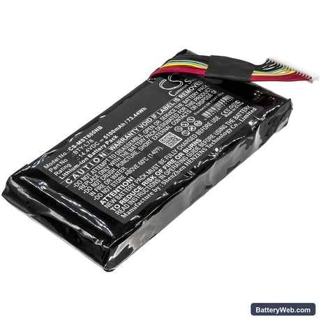 Terrans Force S6-1060-77SH1 Replacement Battery, 14.4V, 5100mAh, Li-ion 1
