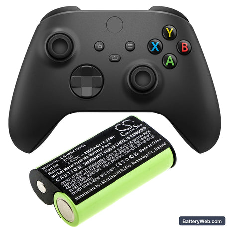 Microsoft Xbox One X Replacement Battery, 2.4V, 2500mAh, Ni-MH 6