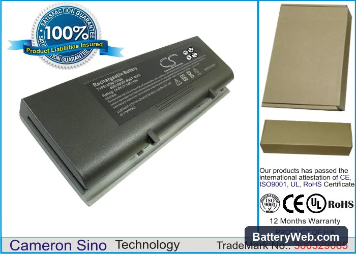 WinBook C100 Replacement Battery, 14.8V, 4400mAh, Li-ion 1