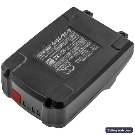 Collomix Xo 10 NC Replacement Battery, 18V, 2000mAh, Li-ion 4
