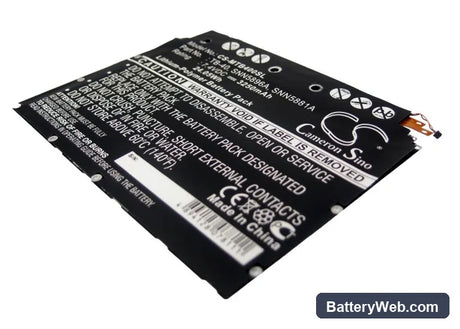 Motorola MZ604 Replacement Battery, 7.4V, 3250mAh, Li-Polymer 2