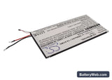 Motorola MZ609 Replacement Battery, 3.7V, 3950mAh, Li-Polymer 2
