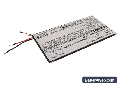 Motorola MZ609 Replacement Battery, 3.7V, 3950mAh, Li-Polymer 2