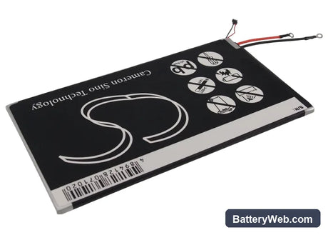 Motorola MZ609 Replacement Battery, 3.7V, 3950mAh, Li-Polymer 4