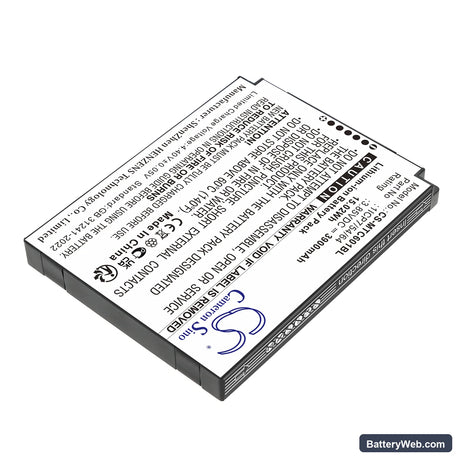 iMozen TC601 Replacement Battery, 3.85V, 3900mAh, Li-ion 2