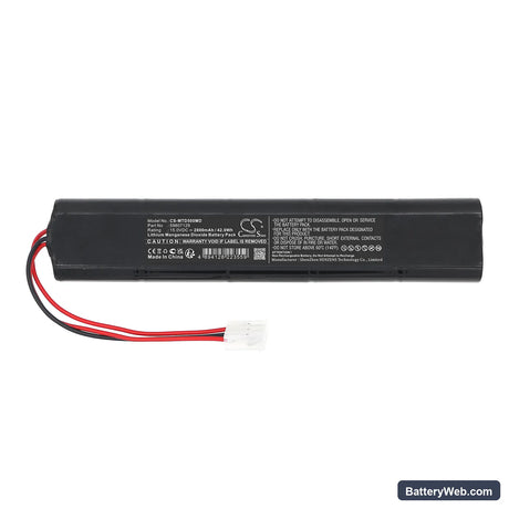 M&B AED 7000 plus Replacement Battery, 15V, 2800mAh, Li-MnO2 3