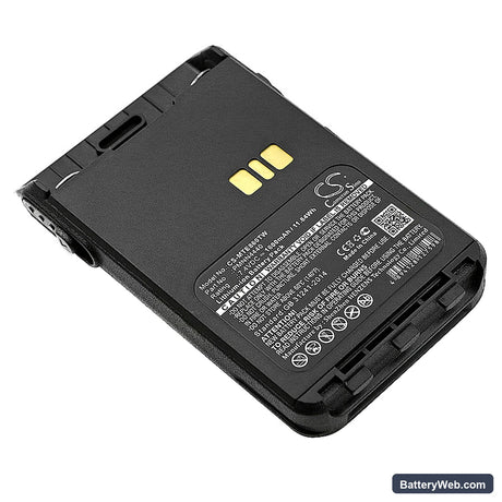 Motorola DP3000e Replacement Battery, 7.4V, 1600mAh, Li-ion 1