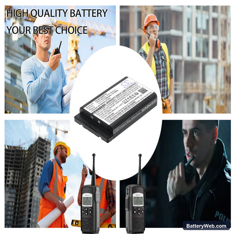 Motorola MTH800 Replacement Battery, 3.7V, 1700mAh, Li-ion 6