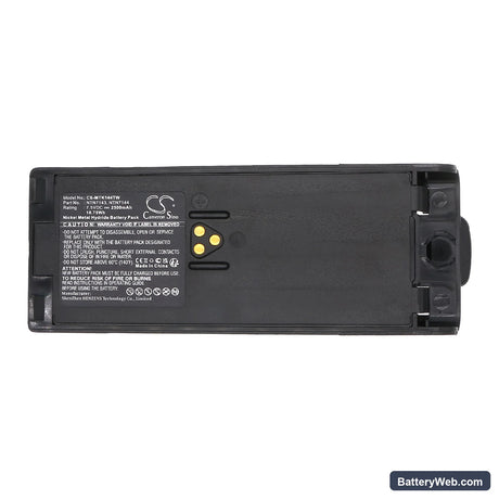 Motorola GP900 Replacement Battery, 7.5V, 2500mAh, Ni-MH 5