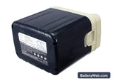 Makita BML240 Replacement Battery, 24V, 3000mAh, Ni-MH 4
