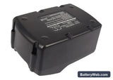 Haaga 355 accu Replacement Battery, 18V, 3000mAh, Li-ion 4