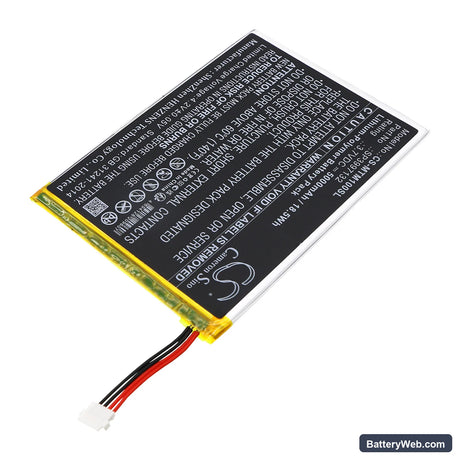 Micros mTablet Replacement Battery, 3.7V, 5000mAh, Li-Polymer 2