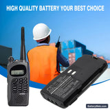 Motorola GP2000 Replacement Battery, 7.5V, 1800mAh, Ni-MH 6
