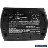 Metabo BS 12 SP Replacement Battery, 12V, 3000mAh, Ni-MH 5