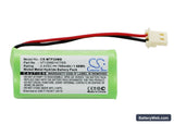 Motorola MBP20 Replacement Battery, 2.4V, 700mAh, Ni-MH 1
