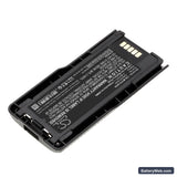 Motorola MTP600 Replacement Battery, 3.85V, 3700mAh, Li-ion 2