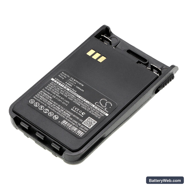 Clarigo SMP-318 Replacement Battery, 7.4V, 1200mAh, Li-ion 1