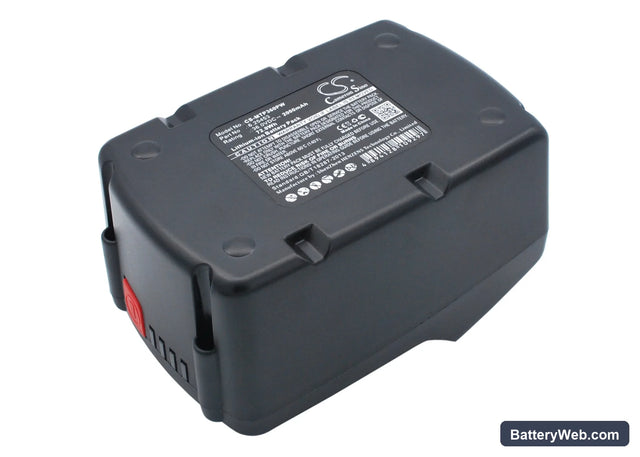 Metabo BHA 36 LTX Replacement Battery, 36V, 2000mAh, Li-ion 1