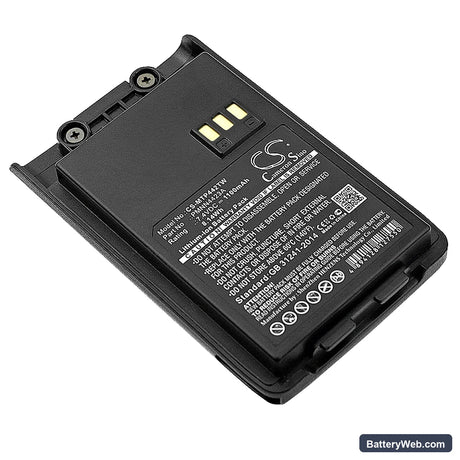 Motorola Mag One Q5 Replacement Battery, 7.4V, 1100mAh, Li-ion 1