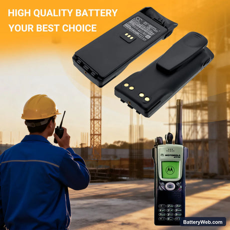 Motorola MTP700 Replacement Battery, 7.5V, 1800mAh, Li-ion 6